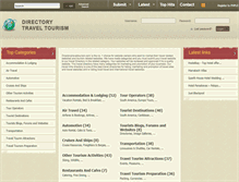 Tablet Screenshot of directorytraveltourism.com